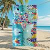 B104 Milhões de Peças em Estoque Amazon Mais Vendido Toalha de Praia Dupla Face em Fleece Suporta Design Personalizado Toalha de Surf e Toalha Esportiva