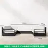 Juego de Sofá de Exterior de Alta Gama para Jardín de Villa, Patio, Hotel, Piscina, Juego de Sofá de Aleación de Aluminio Impermeable y Resistente al Sol