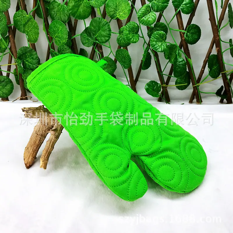 罗纹5层隔热手套