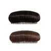 Almohadilla voluminizadora para el cabello para mujer, peine para aumentar la altura del cabello, almohadilla de esponja invisible para la coronilla alta, peine para raíces del cabello, pinza para el cabello
