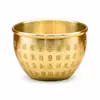 Venda Quente Jarra de Latão Cem Bênçãos Jarra de Arroz Jarra de Reunião de Riqueza Ornamento de Mesa Pequeno Ornamento de Escritório Presente Criativo de Atração de Riqueza Atacado