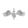Asas de Anjo Retrô Europeias e Americanas Insígnia Masculina Broche de Terno Fivela de Alfinete Feminina Cobra Personalidade Corsage Medalha Acessórios