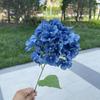 Flor azul da simulação da névoa 2,5 yuan da decoração do hotel do auditório do casamento da série do yuan flores falsificadas venda por atacado