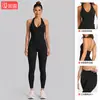 Conjunto de Chaleco de Yoga Cruzado con Cuello Halter en V y Copas Fijas, Chaleco Deportivo con Hermoso Diseño en la Espalda, Conjunto de Tops Casuales para Fitness