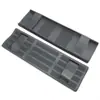 Accesorios para equipaje al por mayor almohadilla de hombro rectangular de plástico antideslizante almohadilla de mochila de PVC 3.8 cm bandolera almohadilla de hombro de PVC