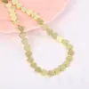 Piedra de hiel negra no magnética corazón de melocotón chapado en agua cuentas pulsera collar materiales semiacabados comercio electrónico transfronterizo directo