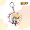 Chaveiro pingente de acrílico para anime Naruto Naruto Naruto primavera selvagem Sakura campus presente pequeno criativo atacado