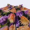 Ins estilo europeo y americano transfronterizo 2026 nueva moda elegante falda larga con volantes en capas y fruncido en la cintura para mujer