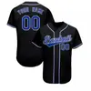 Traje de Béisbol Americano de Verano para Hombre 2024 Estampado Digital 3D Cárdigan sin Cuello Camisa de Manga Corta Jersey Casual con Botones