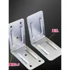 Protector de esquina para caja de madera caja de embalaje de madera accesorios de ferretería lámina metálica de fijación en ángulo recto galvanizada soporte de esquina metálico protector de esquina metálico