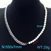 Collar de Cadena de Acero Inoxidable con Empalme de Perlas Transfronterizo Europeo y Americano Oro de 18 Quilates Lujo Accesible Cadena para la Clavícula Joyería Versátil de Gama Alta