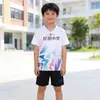 Roupas de Badminton, Conjunto Esportivo Estilo College, Conjunto de Corrida de Secagem Rápida para Crianças/Adultos, Conjunto de Treinamento para Competição Estilo Igual