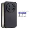 Adequado para Huawei Mate80Promax, capa de celular executiva de luxo, capa lateral de couro P90pro antiderrapante e antichoque