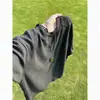 Camiseta casual de verano para hombre, color gris, suave y flexible, cuello redondo, manga corta, estilo americano relajado, elegante, elástica