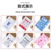 Bolso de cuatro dedos con logotipo personalizado, bolsa de plástico portátil con publicidad de ropa para hombres, mujeres y niños, con gráfico de ojos, para tienda.