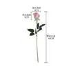 Ramo de Flores Artificiales con Tacto Realista, Capullos de Rosa, Flores Falsas para Decoración del Hogar, Pared de Rosas, Estilo Ins, Transfronterizo