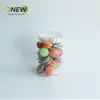 Pote Selado para Alimentos 510ml Calibre 75 Garrafa Plástica Transparente Pote com Embalagem Fácil de Abrir Chá Aromatizado Biscoito Pote Plástico