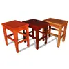 Banqueta para Uso Doméstico, Pequena Banqueta Quadrada de Madeira Maciça, Estrutura de Espiga e Furo Estilo Chinês, Banqueta para Mesa de Jantar sem Parafusos, Banqueta para Trocar Sapatos e se Vestir, Banco
