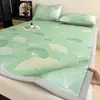 Novo Tapete de Cama Cool-Touch 2026 - Design de Folha de Ginkgo