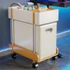 Estante de Almacenamiento Debajo del Escritorio de Oficina Bolsa de Modificación para Estación de Trabajo Cesta de Almacenamiento con Ruedas Carrito Pequeño Mochila Estante Organizador Móvil