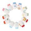 Comércio exterior Europa e Estados Unidos chapéu de bebê chapéu fetal recém-nascido luvas de bebê capa para os pés chapéu de bebê conjunto de três peças 8922023