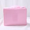 Bolsa de Viagem de Grande Capacidade Tipo Pasta Bolsa Cosmética Multicamadas Bolsa Quadrada Multifuncional Espessada Impermeável para Produtos de Higiene Pessoal