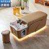 Shampoo Bed Circulação de Água Terapia de Cabeça Cama Barbearia Profissional Temperatura Constante Aquecedor de Água Cabeleireiro Saúde Massagem Fumigação Cama Atacado