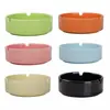 Cerámica sub-luz negro amarillo verde rosa blanco azul simple hogar hotel con cenicero con caja de regalo Producción de logotipo