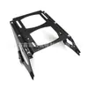 Adecuado para Piezas de Modificación de Motocicleta Harley, Portaequipajes Trasero, Rack de Carga, Rack de Cola, Cromado Negro
