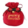 Saco de presente de Natal, saco criativo de pelúcia com embalagem de fruta da paz, saco de presente de Natal para crianças, saco de presente de doces para jardim de infância