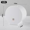 Rollo de Papel Pequeño Doméstico Baño Montado en la Pared Sin Perforaciones Caja de Papel de Rollo Pequeño Caja de Pañuelos Porta Rollo de Papel Impermeable para Inodoro Duradero