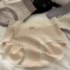 "De repente Entenda a Forma das Nuvens" 7A Roupa Íntima Antibacteriana Algodão Feminina Cintura Média Sem Costura Algodão Roupa Íntima Feminina
