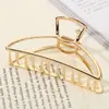 Pinza de Metal Coreana para Cabello con Garras para Mujer Verano Pinza Grande de Tiburón Parte Posterior de la Cabeza Recogido Pinza para el Cabello Perla Versátil Accesorios para el Cabello Mujer