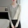 2026 Nuevo Diseño de Primavera/Otoño Punto Base Estilo Coreano Versátil Adelgazante Reductor de Edad Tallas Grandes Ropa para Mujer