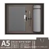 Notepad de Cuero A5 al por Mayor en Stock, Souvenir de Negocios de Alta Gama, Bloc de Notas con Logo Imprimible, Set de Regalo Personalizado