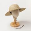 Sombrero de Paja de Juncos de Cúpula de Ala Ancha para Niños, Novedad de Primavera y Verano, Sombrilla para Viajes al Aire Libre en la Playa, Sombrero de Paja de Ala Grande