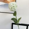 Flor de Simulación Pompón Individual Flor de Boda Hortensia Decoración de Boda Diente de León Bola Grande Flor Falsa Hortensia Romana