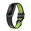 Para fitbit luxe Fivela Pulseira de Silicone Duas Cores luxe Pulseira de Reposição Nike Strap fitbit