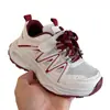 Nuevos Zapatos de Malla tipo "Dad Shoes" para Niños Primavera/Verano 2026 con Velcro Suela Suave Transpirables Antideslizantes Zapatos Deportivos Casuales para Niños y Niñas