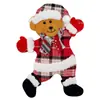 2026 Accesorios Navideños Transfronterizos de Tela Adornos de Muñeca Pequeña Muñeco Viejo Bailarín Muñeco de Muñeco de Nieve