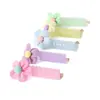 Cuerda de Teléfono de Mariposa de Alta Elasticidad para Niñas, Goma para el Cabello, Nueva Diadema, Lindos Accesorios para el Cabello de Niñas Pequeñas para Trenzar el Cabello Rizado