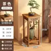 Prateleira de exibição antiga chinesa itens decorativos colocação varanda sala de chá não madeira maciça suporte de flores sala de estar suporte de chão armazenamento de vaso de flores