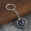 Novos Acessórios Transfronteiriços Chaveiro Luminoso das Doze Constelações Chaveiro Pedra do Tempo Pingente de Bolsa da Moda Presente