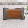 Almofada de Verão Adulto Esteira Refrescante de Bambu Almofada de Rattan Almofada de Chá Respirável Dormitório de Estudante Solteiro Almofada de Trigo Sarraceno Almofada de Suporte de Pescoço de Verão