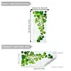 Uma Variedade de Criativos Simples Videira de Uva Verde Folha Verde Eletrostática Adesivos de Janela Quarto Sala de Estar Decoração de Fundo Eletrostática Adesivos de Vidro