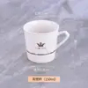 Taza de Agua Cerámica para el Hogar con Asa Taza de Té de Flores Taza de Té Kung Fu Resistente al Calor Grande y Pequeña Porcelana Ósea Taza de Oficina Antiescaldado
