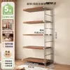 Estante de Livros de Chão com Múltiplas Camadas para Armazenamento na Sala de Estar, Casa, Simples, de Ferro, Prateleira de Exibição, Armazenamento de Escritório, Estante de Livros