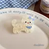 Pinza para el pelo de gatito linda linda Pinza para el flequillo delantera de mujer Pinza para el pelo roto Accesorios para la cabeza para niños para el verano