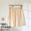 En stock Algodón de Verano Doble Gasa Clase A Pantalones Cortos de Casa para Niñas Pantalones de Pijama Pantalones Finos con Bolsillos para Caminar
