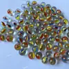Cuentas de vidrio de colores canicas bola de vidrio de color sólido 16mm25MM bola de vidrio 8090 cuentas de cristal nostálgicas